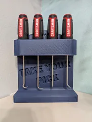 Pick Tool Set Holder/Stand/Mount