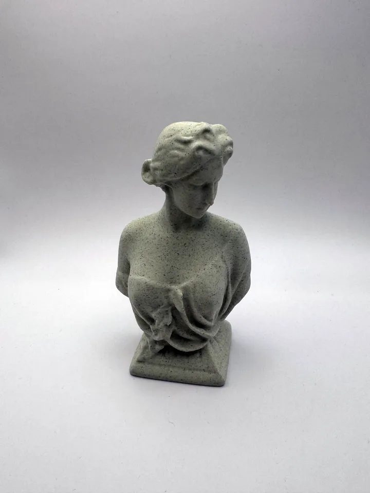 Woman Bust Decoration Figure by Stigern, Download free STL model