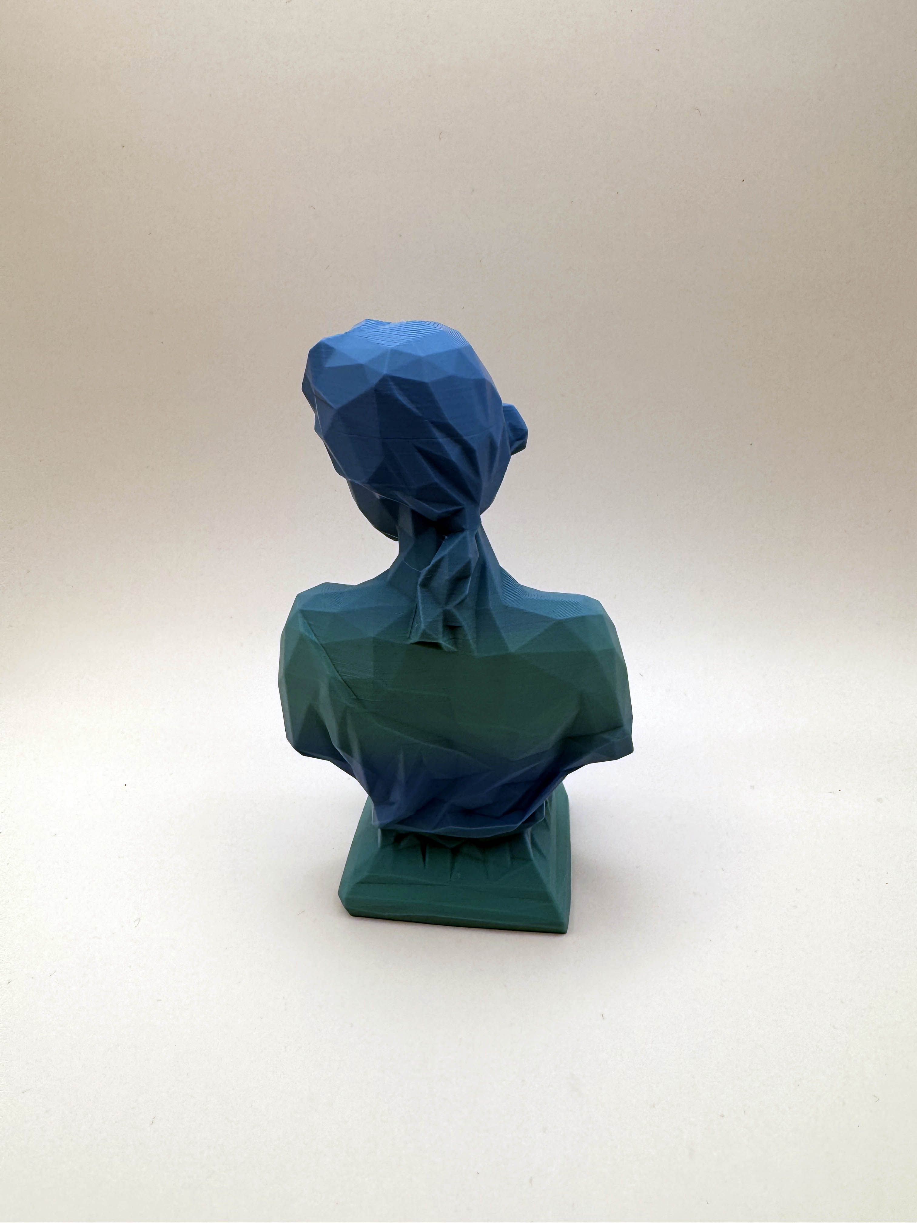 Lowpoly Woman Bust Figure by Stigern | Download free STL model ...