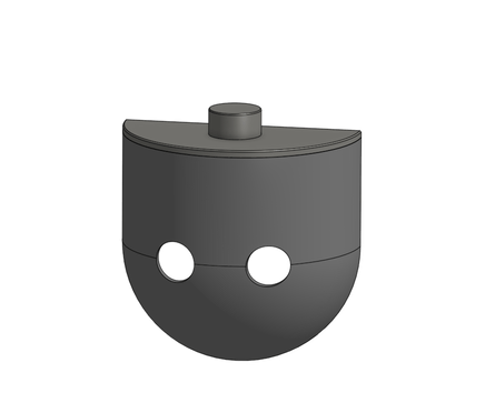 Deadbolt Cover for Child Proofing (Extended)