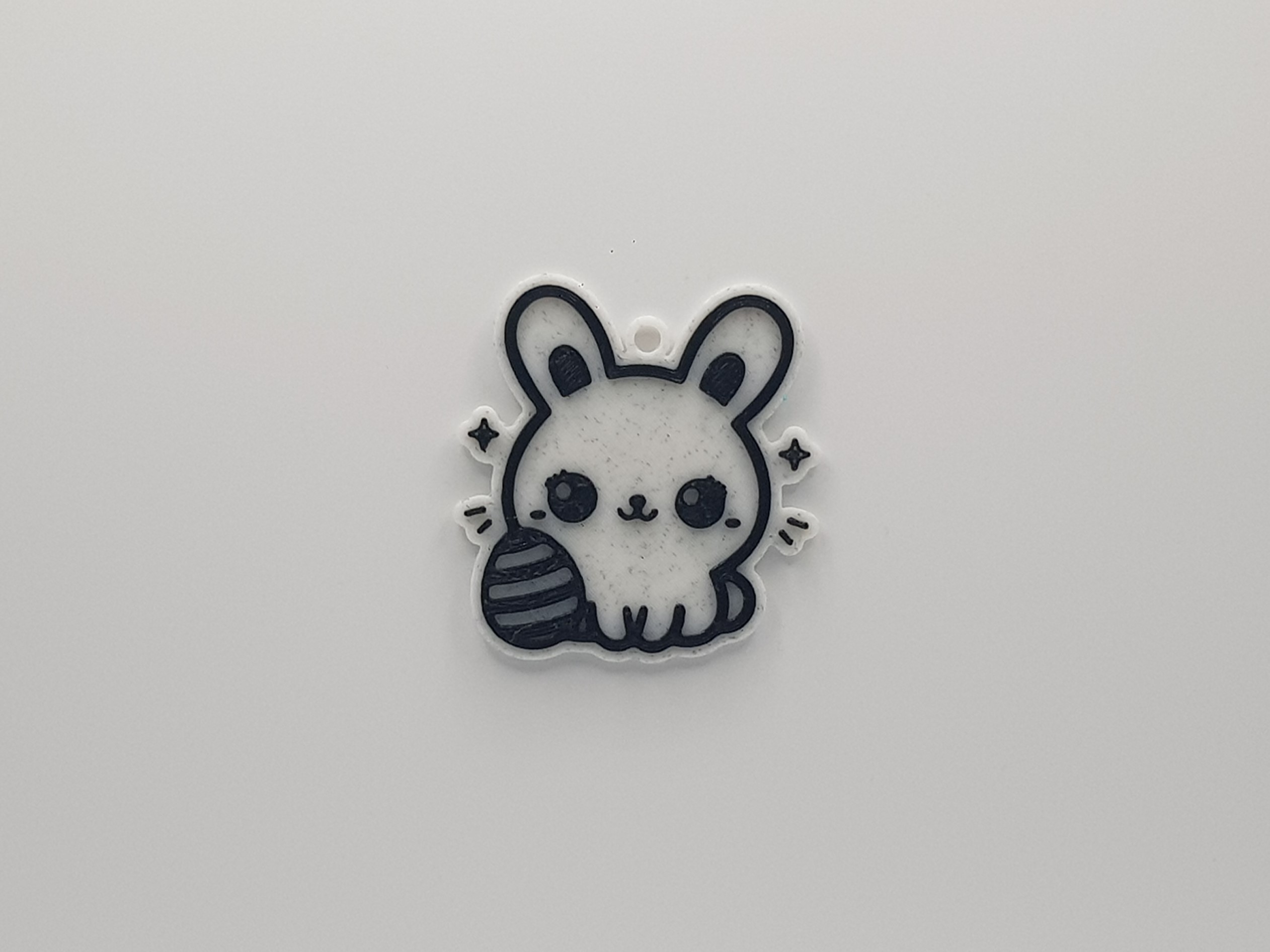 Easter Bunny Keychain