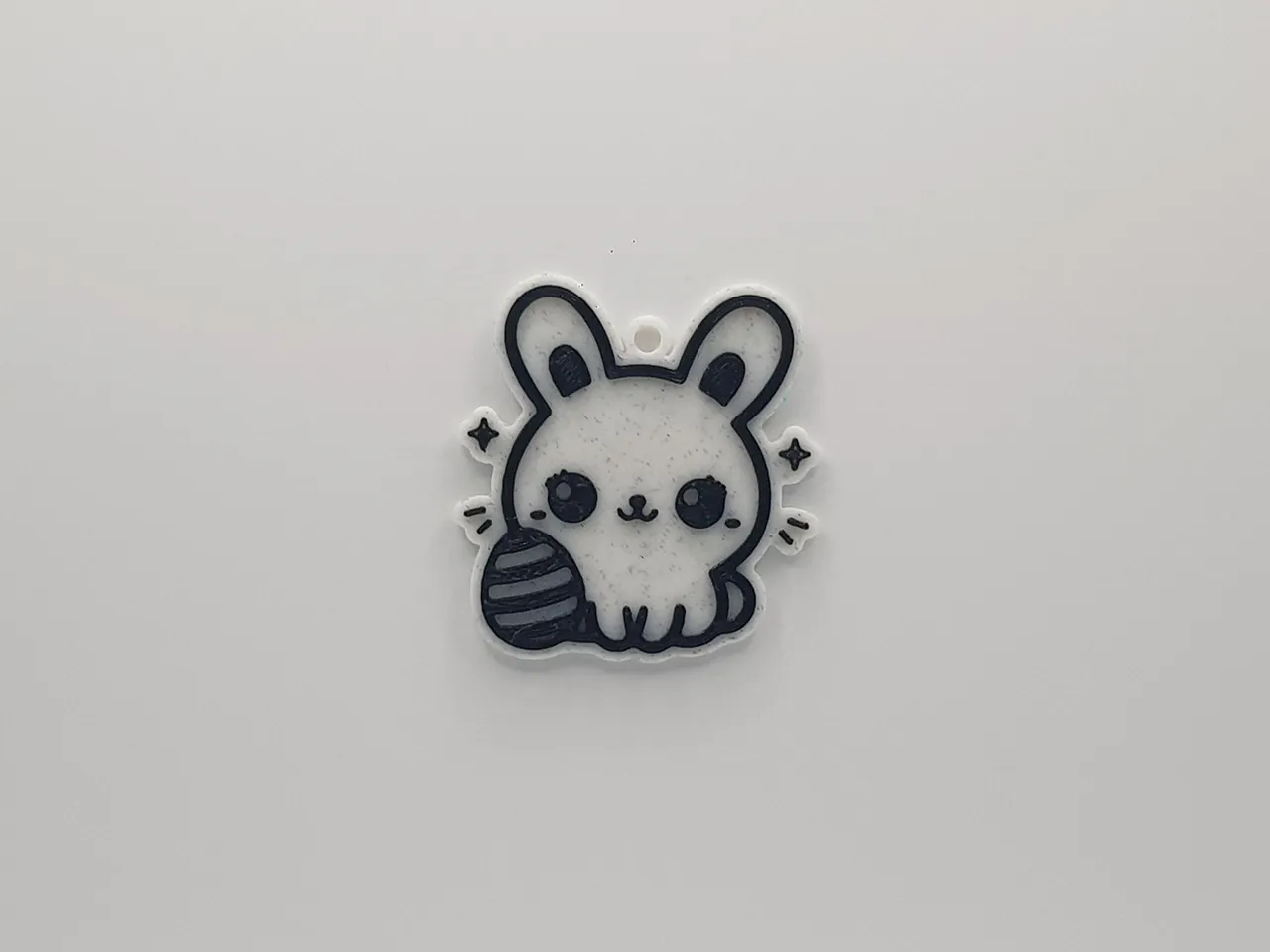 Easter Bunny Keychain by FC2M3D | Download free STL model | Printables.com