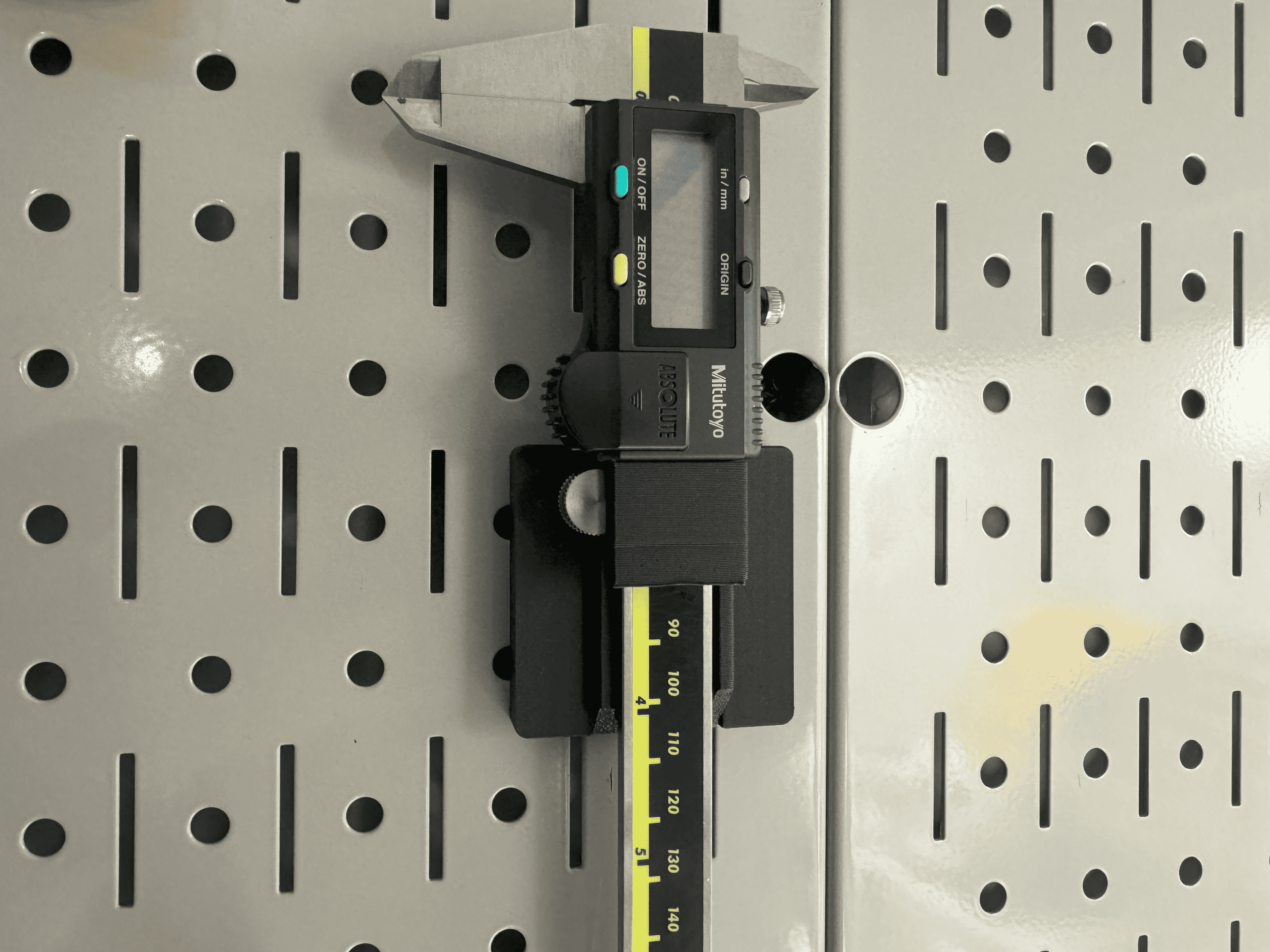 Digital Caliper Holder for DDD Wall Control System