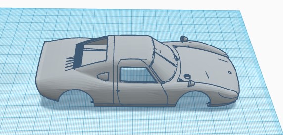Porsche 904 Slot Car Body