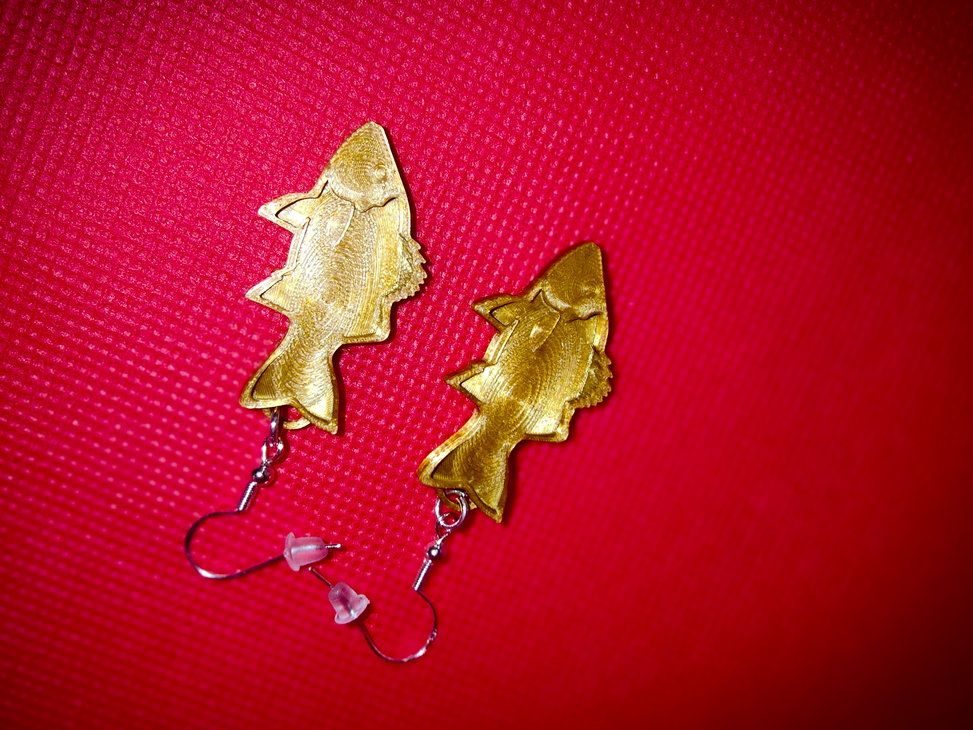 Miniatura 2 do modelo 3D Fish Earrings