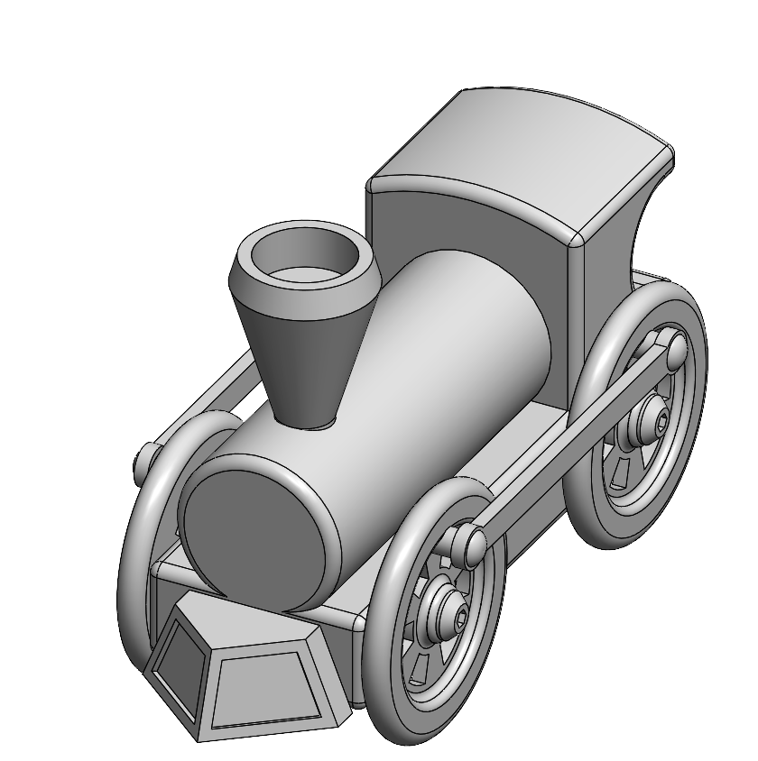 Toy Train Model