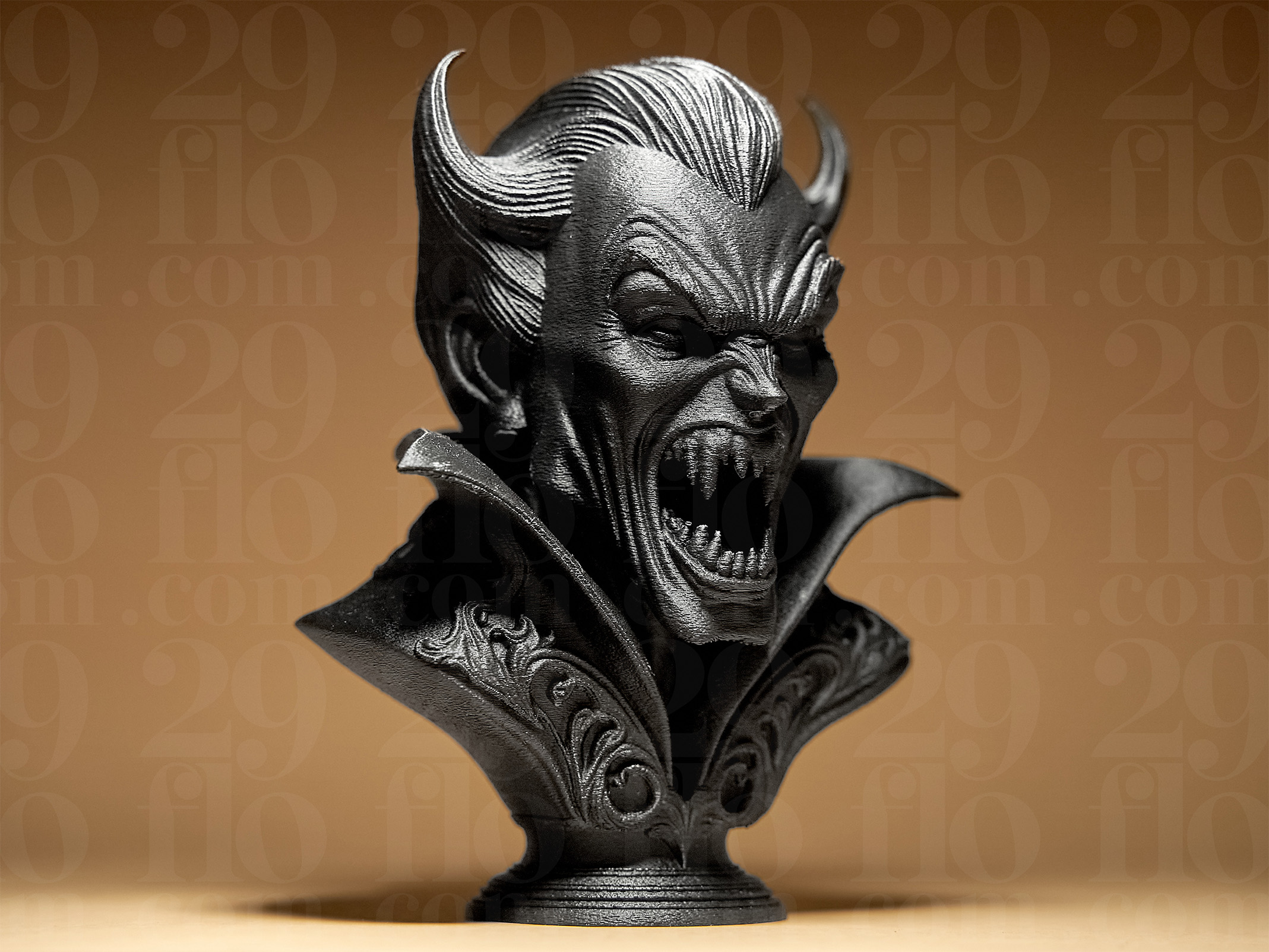 Miniatura 3 do modelo 3D Dracula Bust