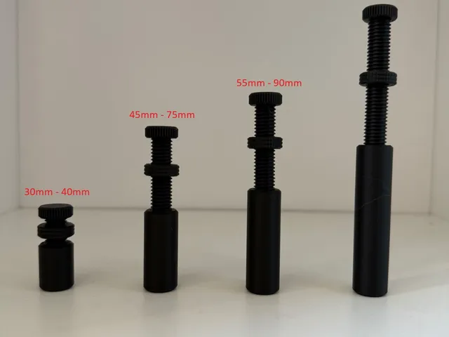 Universal Adjustable Support Pillars / Anti-Sag Jack 30-130mm