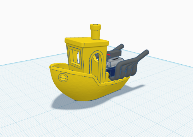 Benchy With Engine
