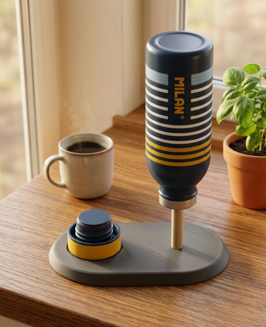 Modular Thermos, Bottle & Cap Drying Stand