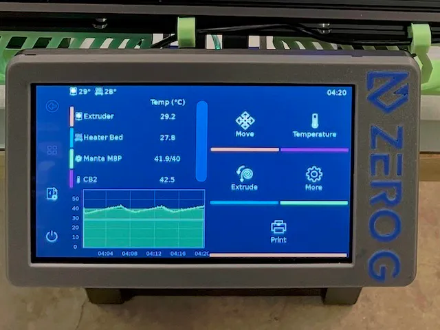 BTT HDMI 7" ZeroG Mercury 1.1 case