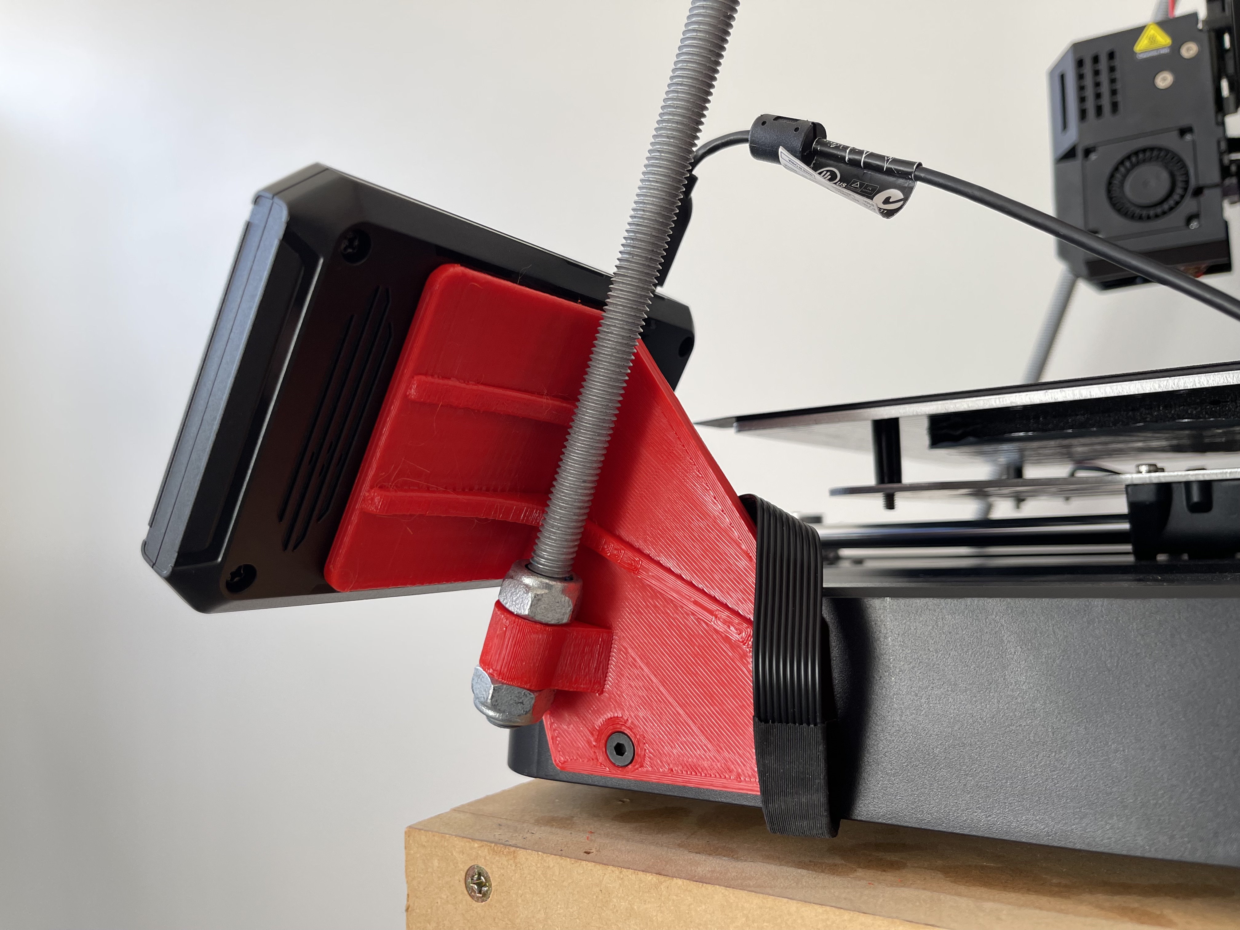Ender 3 V3 SE KE Gantry Support Horizontal Screen (for Guppy Screen)