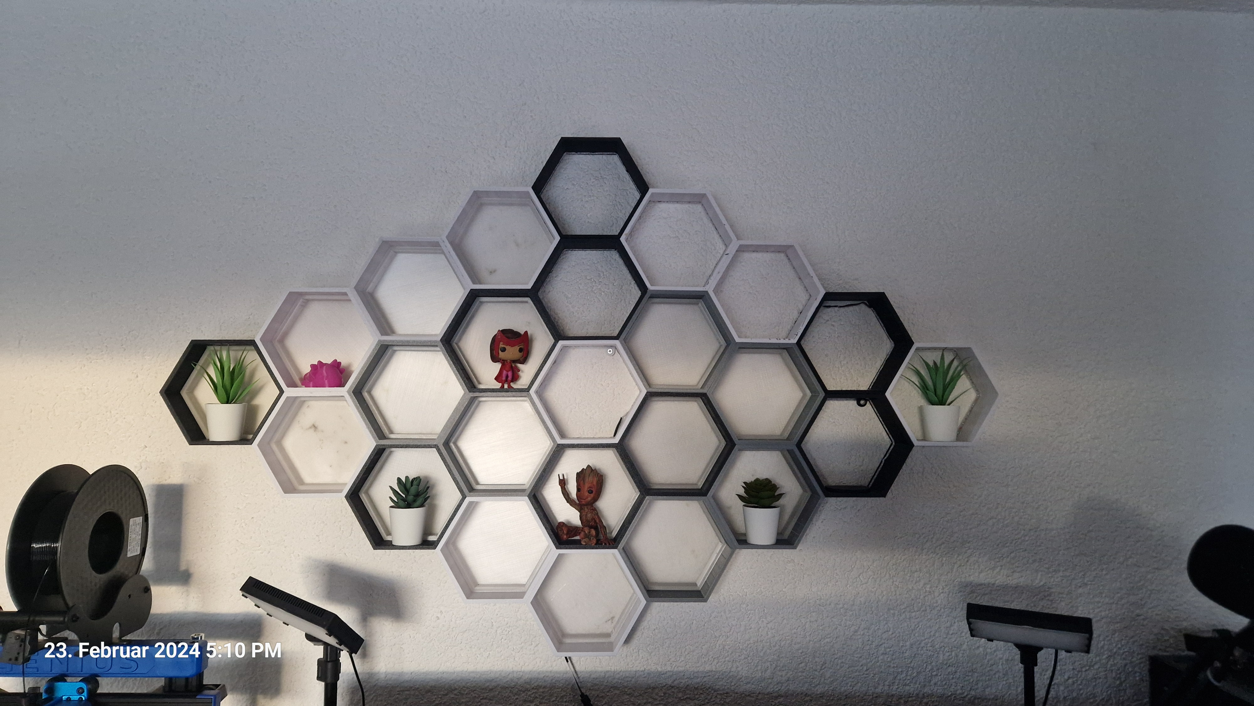 Funko Pop Wandregal Hexagon