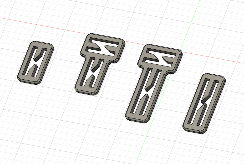 Bunch of buckles