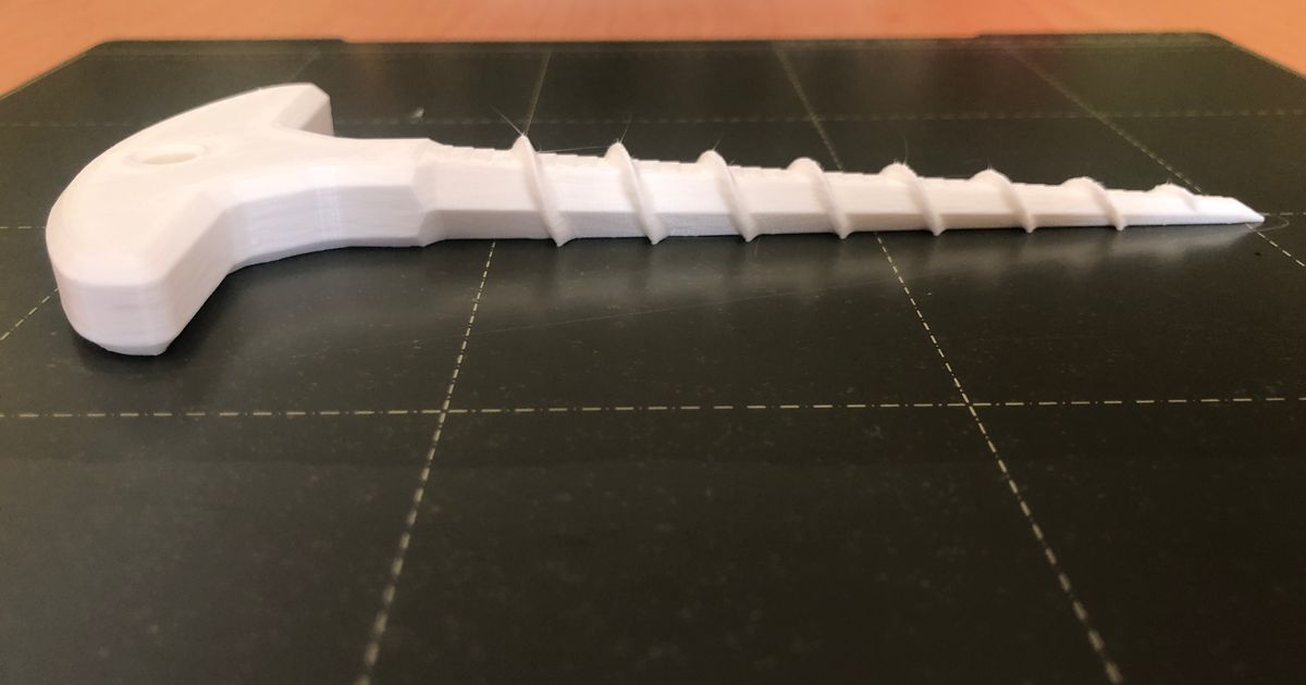 Caulking Gun Nozzle Unblocker totally without support / Nettoyeur