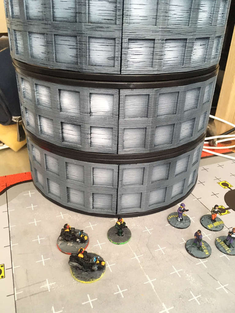 Spool Walls Tower Block