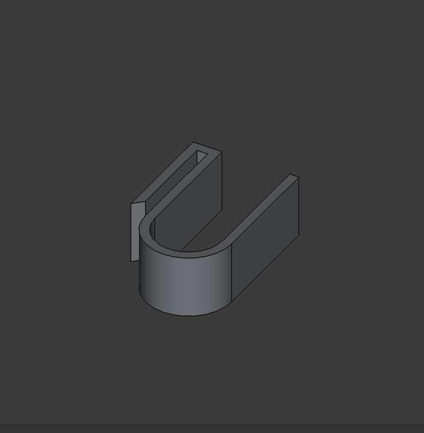 Semicircular support