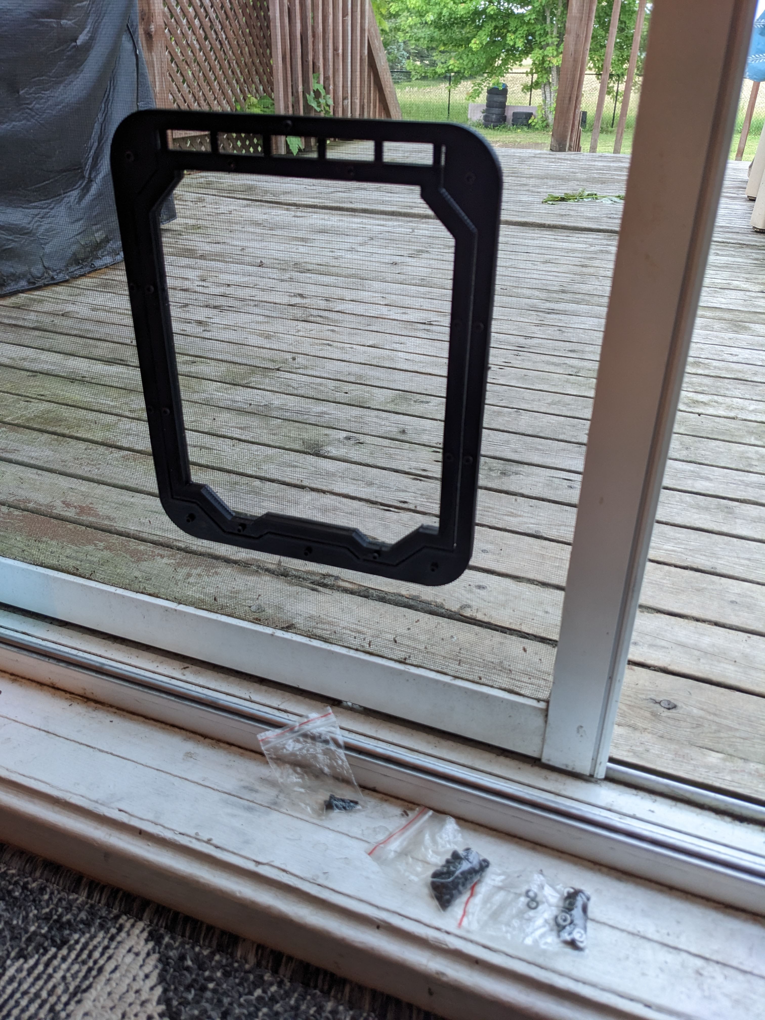 Screen Door Doggy Door