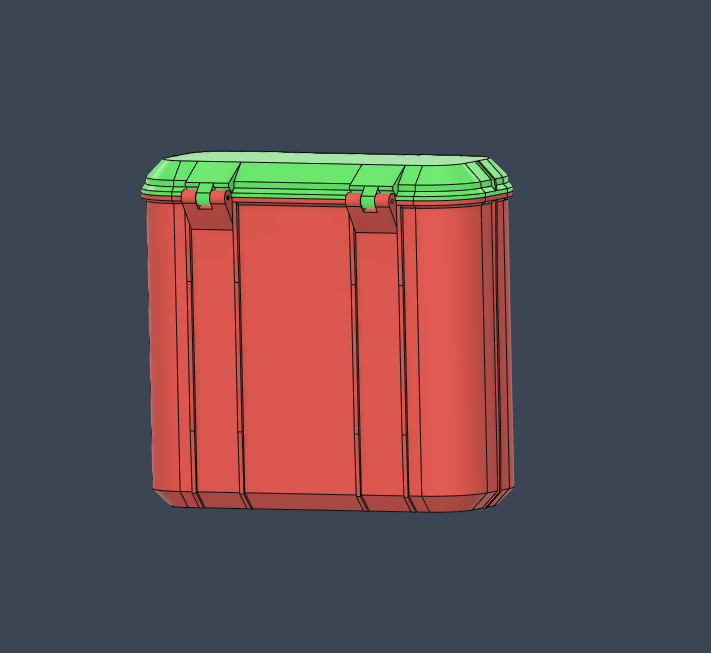 Miniatura 2 do modelo 3D Very Large Box - narrow version