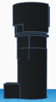 Miniatura 3 do modelo 3D Nerf Sharp Fire Short Barrel Adapter