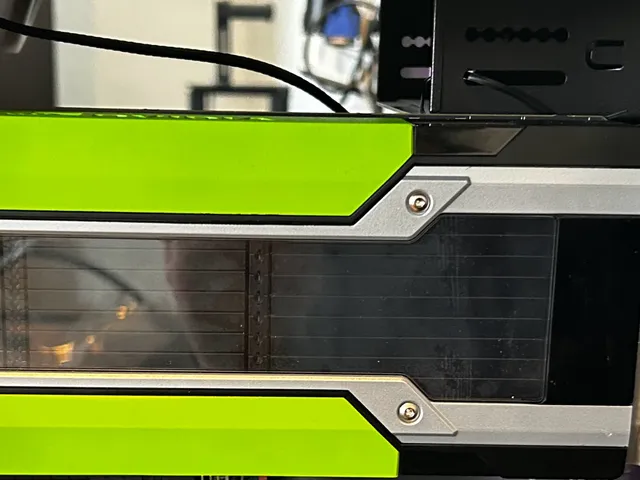 Nvidia Tesla P40 fan shroud for dual 4020mm fans