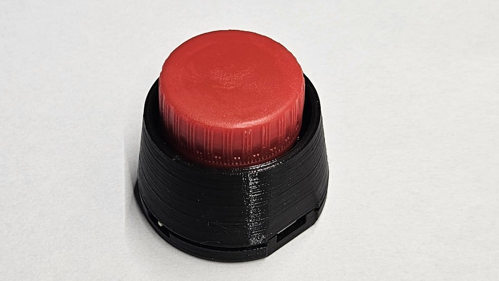 Microsoft Teams Mute Button - Bottle Cap Keyboard