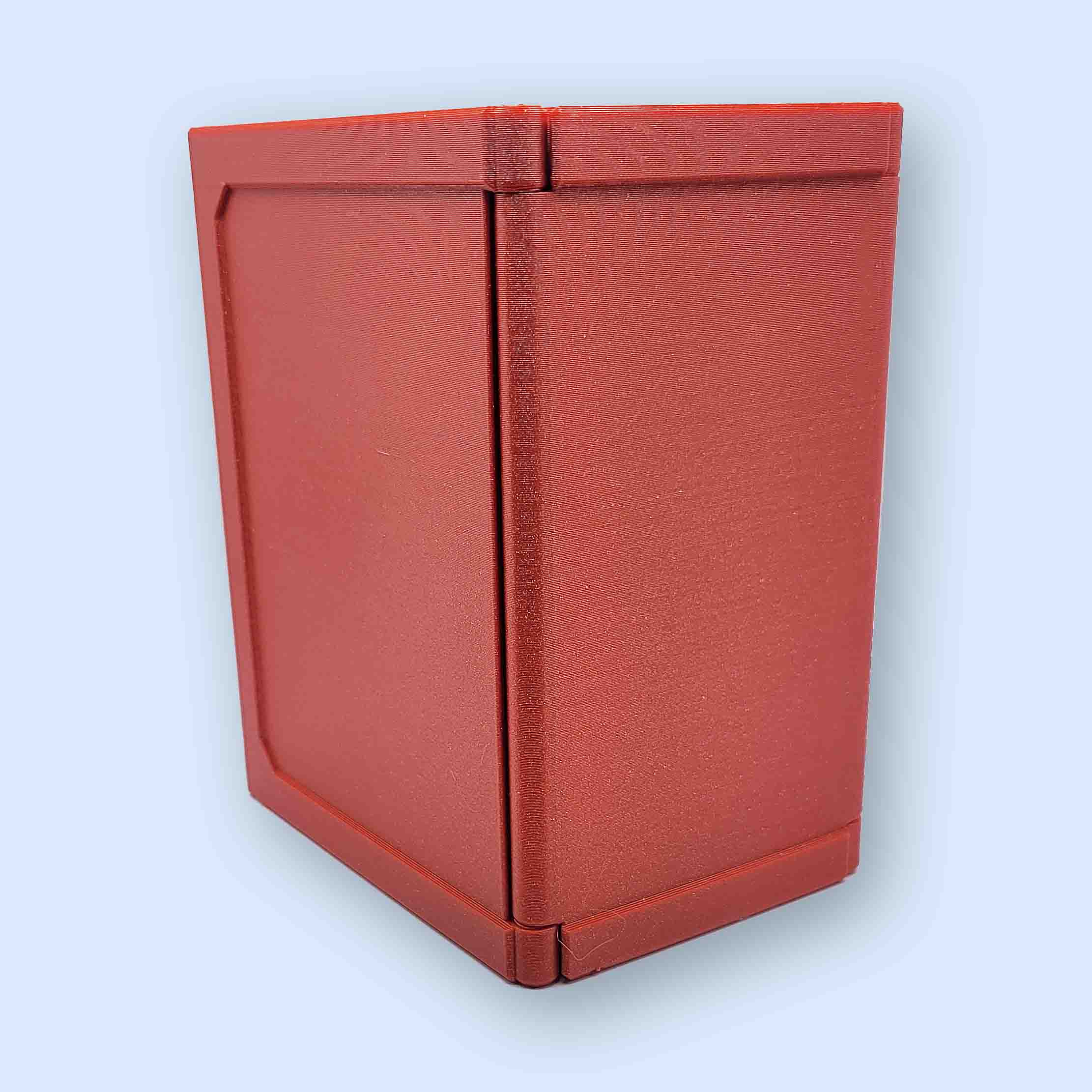 Bookshelf Deck Box - Showcase Commander/EDH - Customizeable Title and Blank Spine Options — miniatura 7