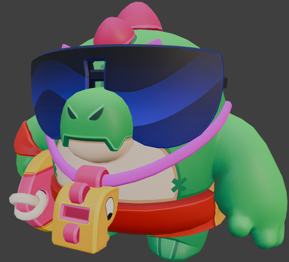 Buzz - Brawl Stars by GoatGamez | Download free STL model | Printables.com