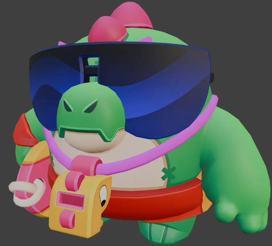 Buzz - Brawl Stars by GoatGamez | Download free STL model | Printables.com