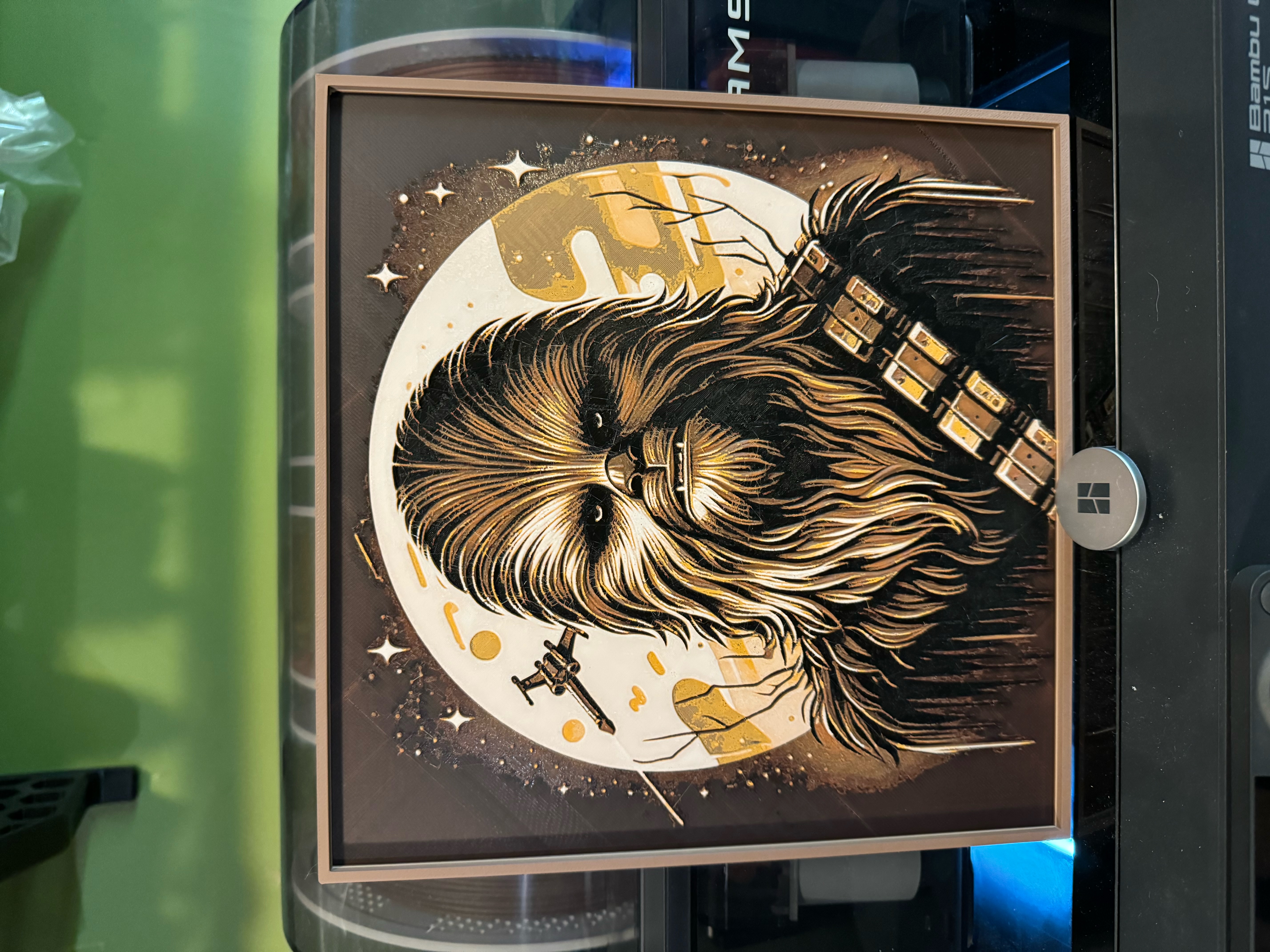 Chewbacca Hueforge