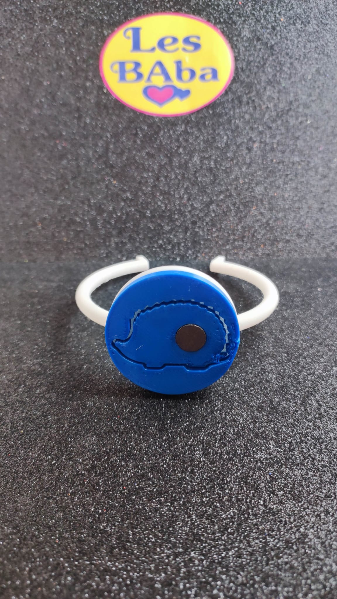 Bracelet Magnétique Porte-Épingles – Aimant Puissant Pour Couture, Couturières Et Bricolage (Noir)
