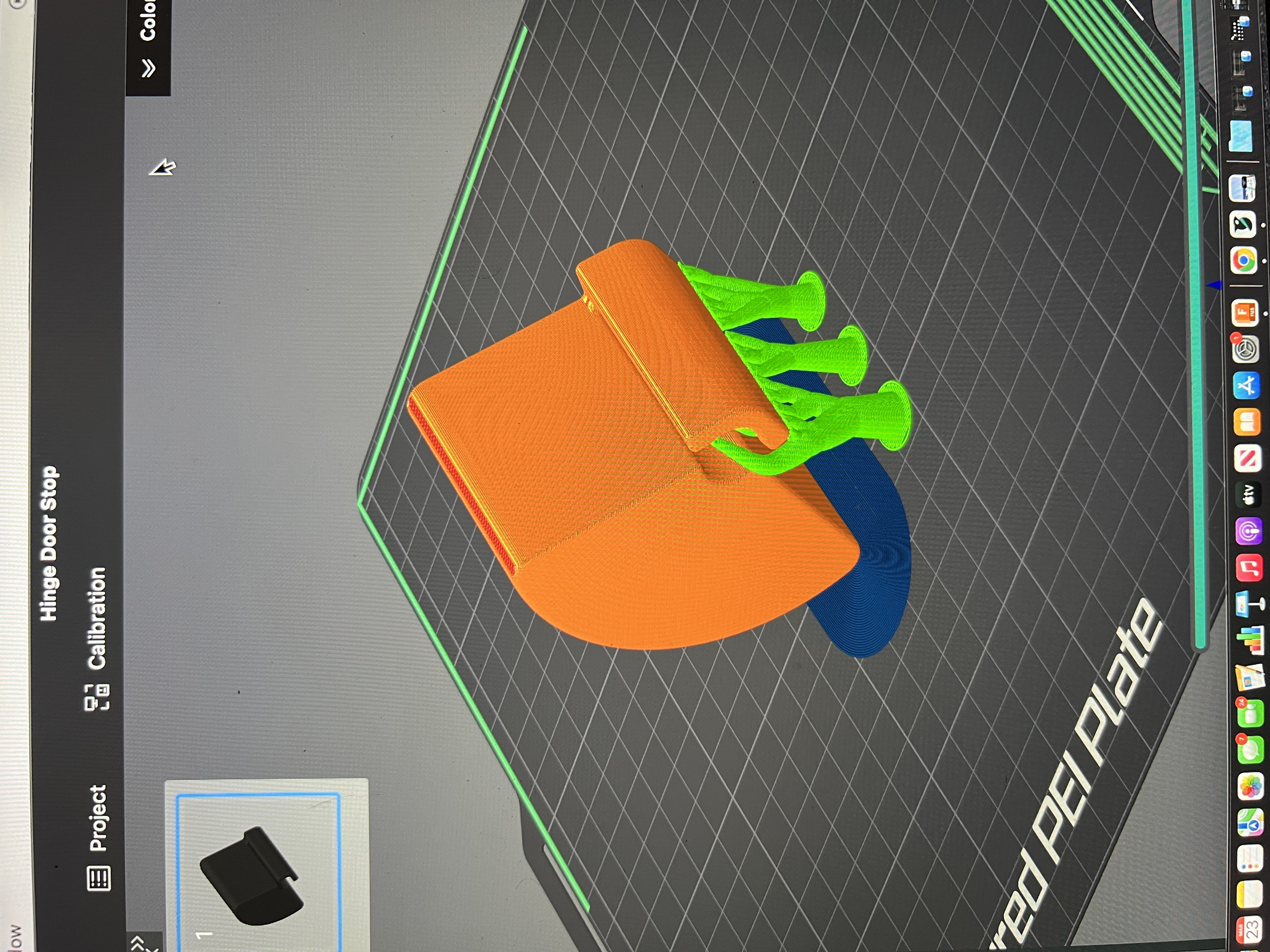 Miniatura 5 do modelo 3D Hinge Door Stop