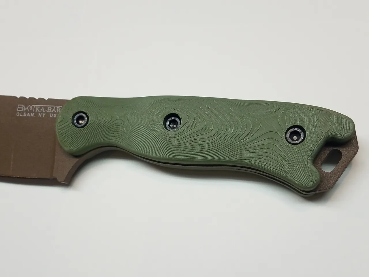 KA-BAR Becker BK Knife Handles (Scales) by ShopTeacher | Download 