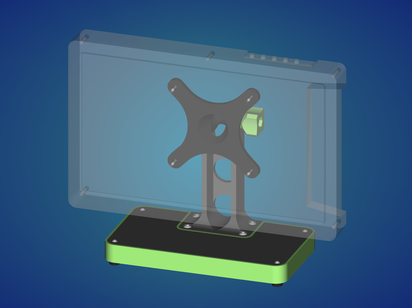 Weighted Mini Monitor Stand