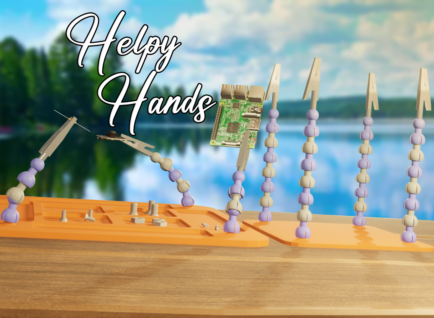 Helpy Hands - Soldering stand