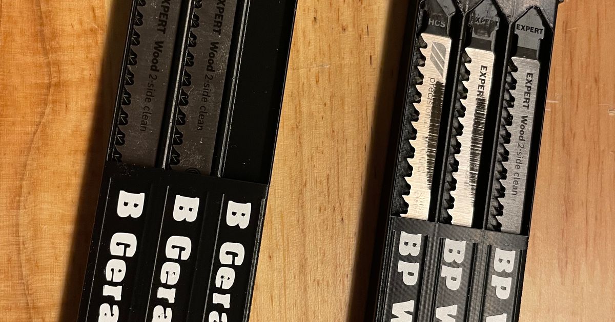 Bosch Jigsaw blade holder by sandsturm Download free STL model