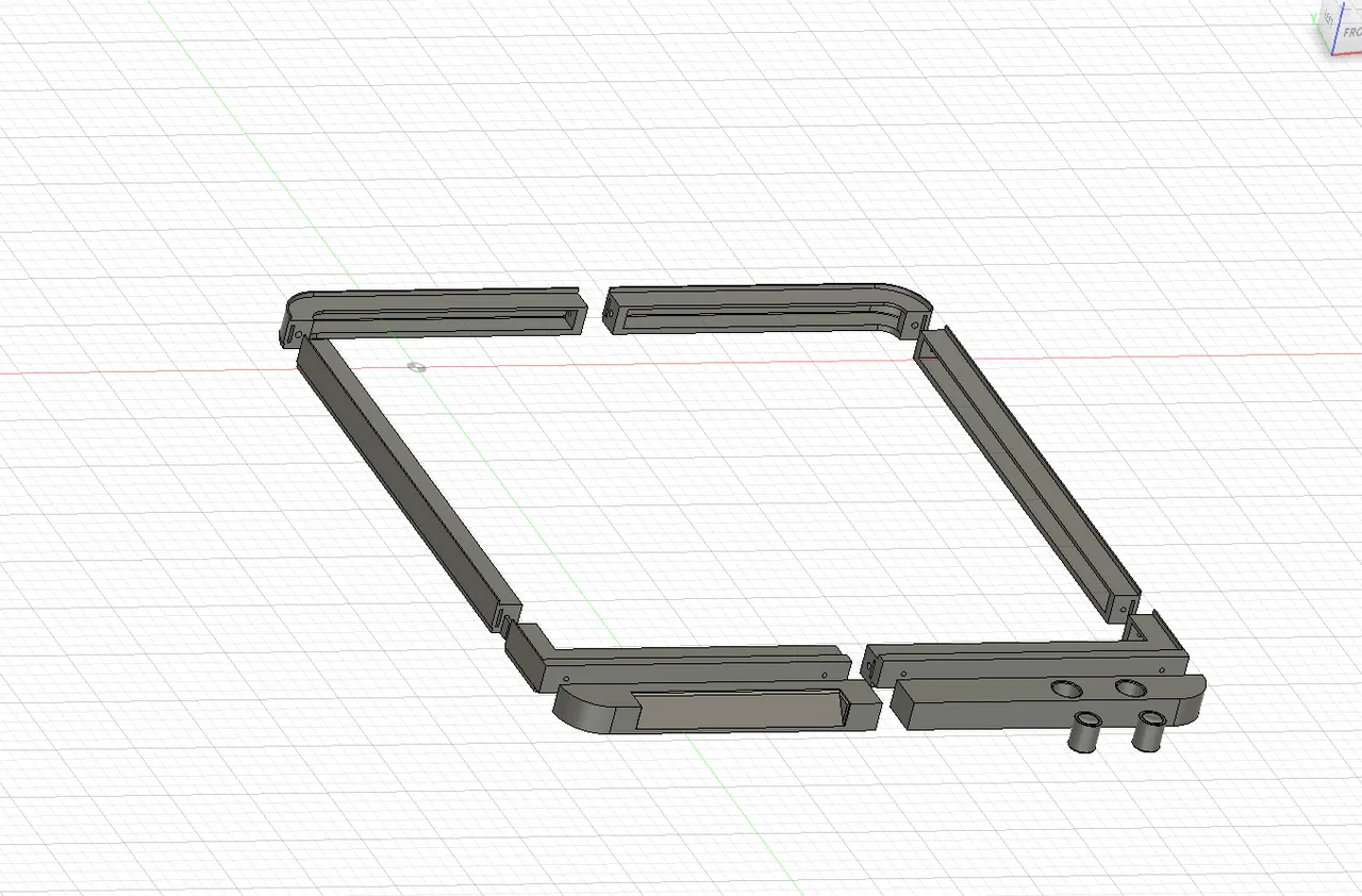 Bambu Lab X1C riser for led lights by Alex Vikingo | Download free STL ...