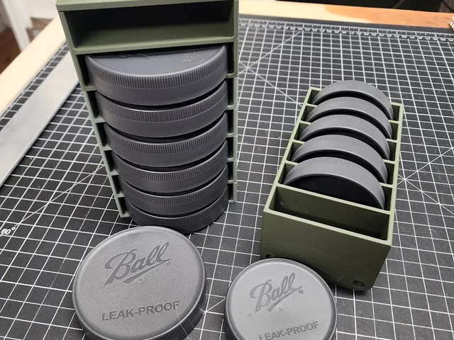 Ball Leakproof Jar Lid Caddy
