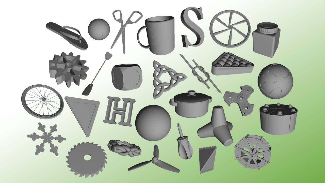 The 32 Crystallographic Point Groups ("real life" set)