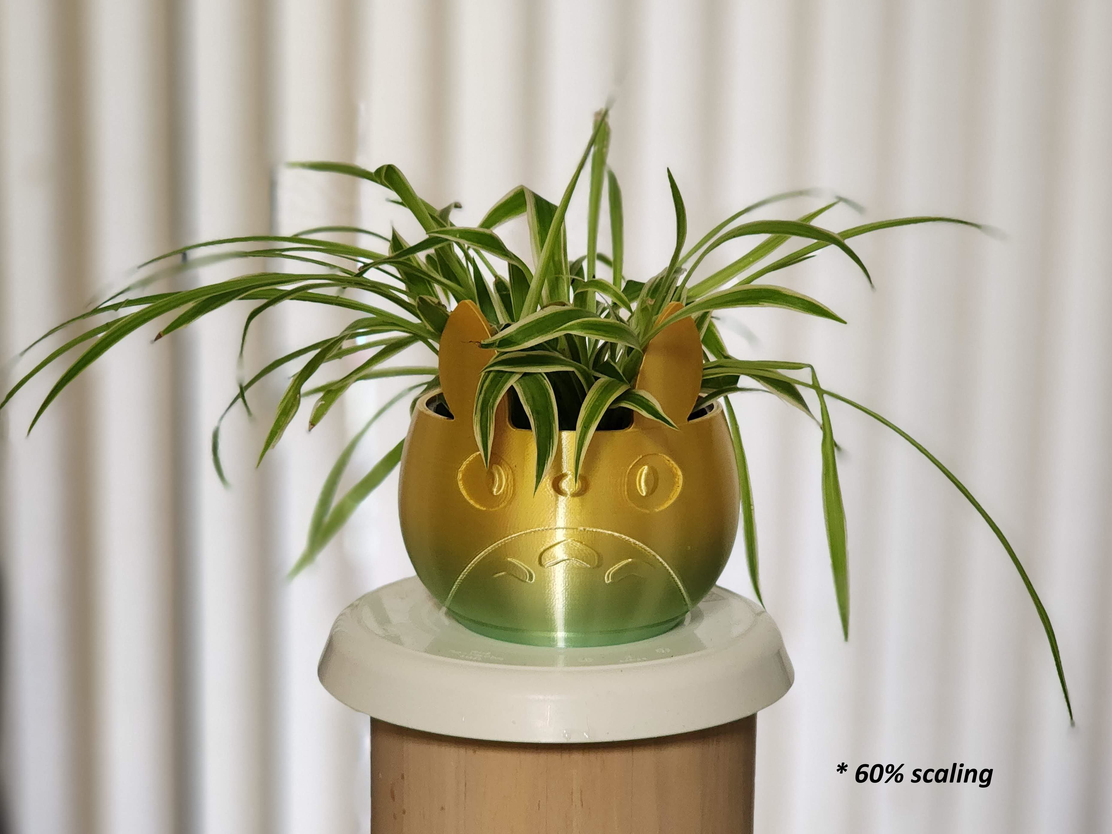 Totoro Self Watering pot (remix)