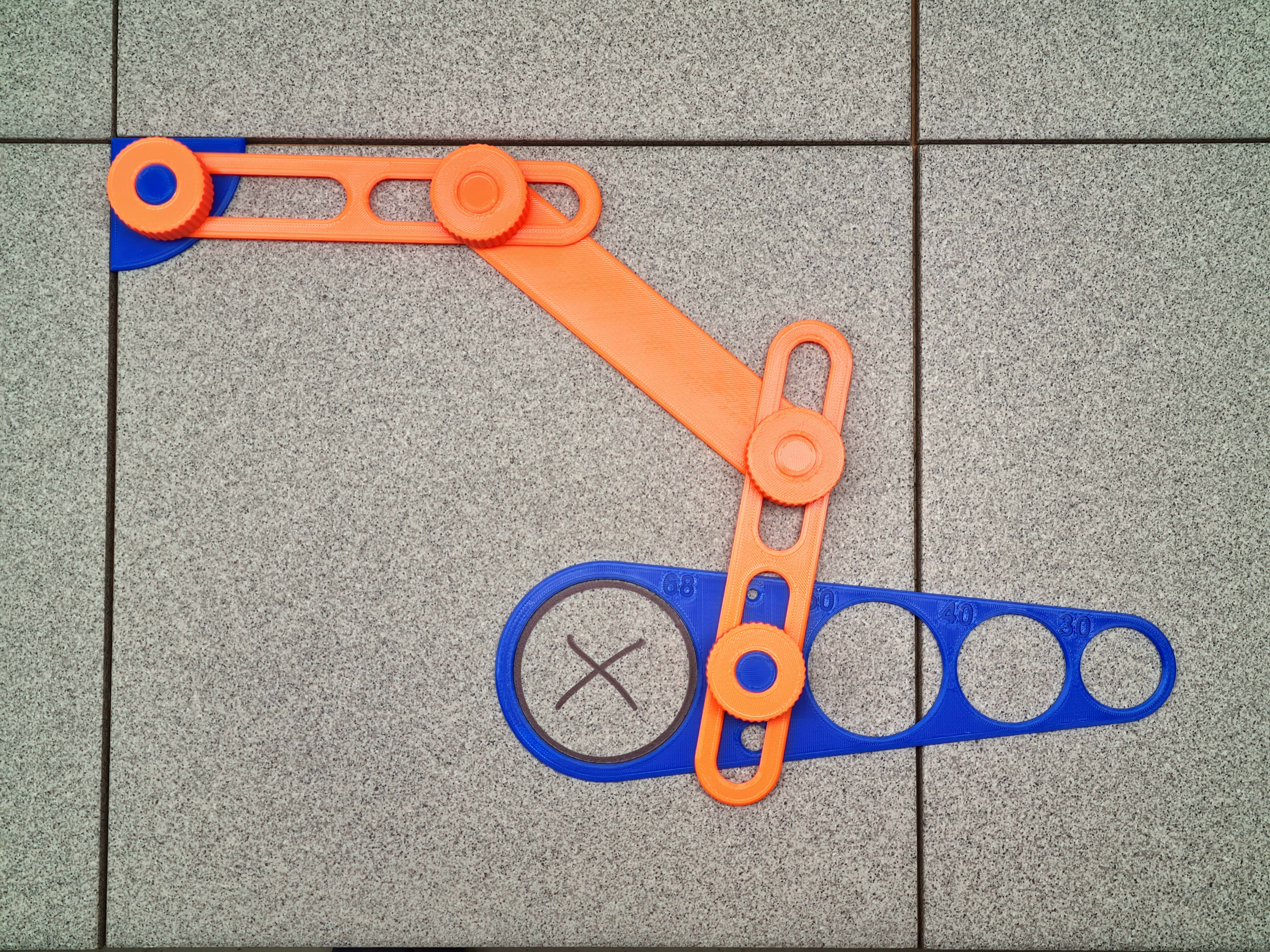 Tile Drilling Gauge 50/65 cm
