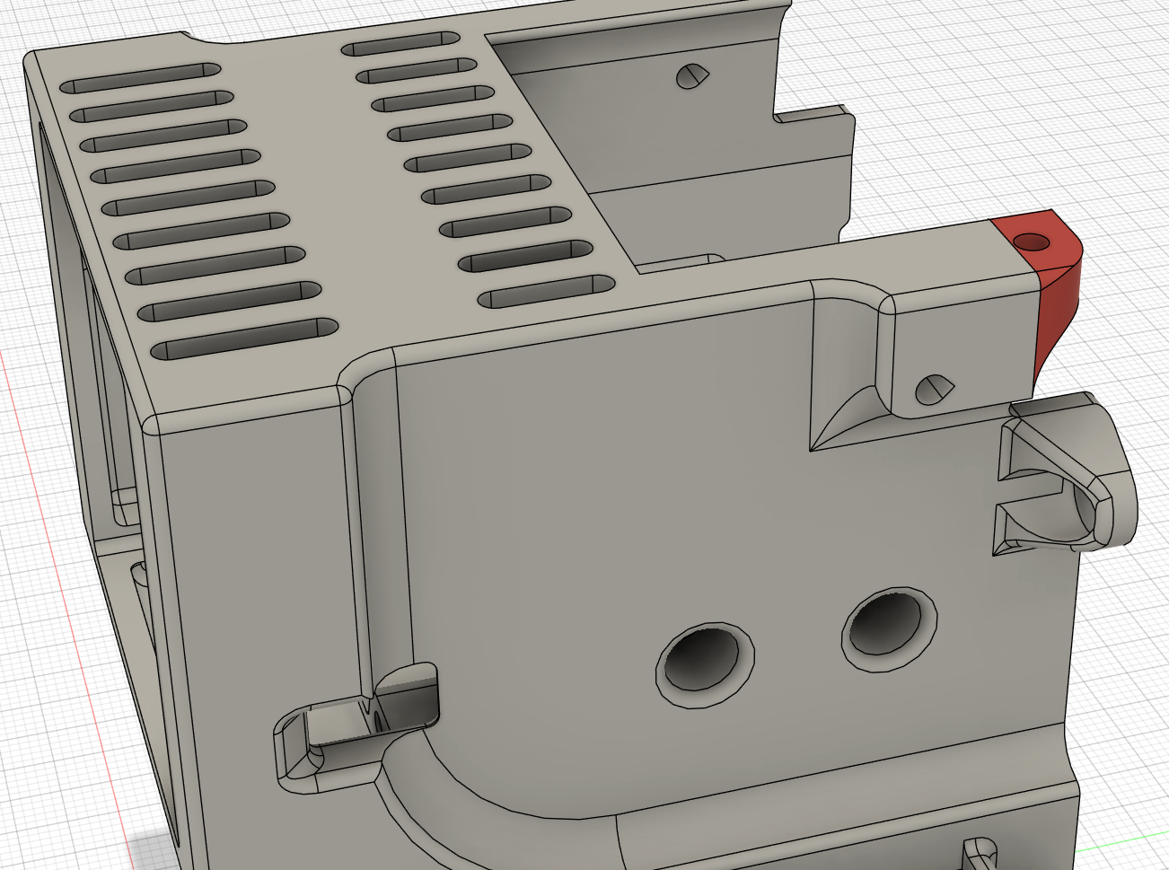 Neptune 4 Printhead Mounted Filament Sensor For Reverse Bowden By 