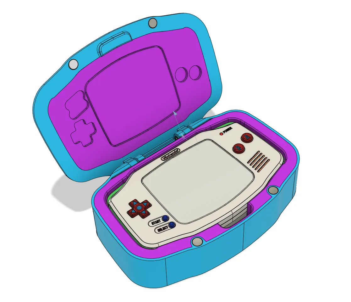 GameCube to GBA Third Party Adapter Case (Analogue Pocket