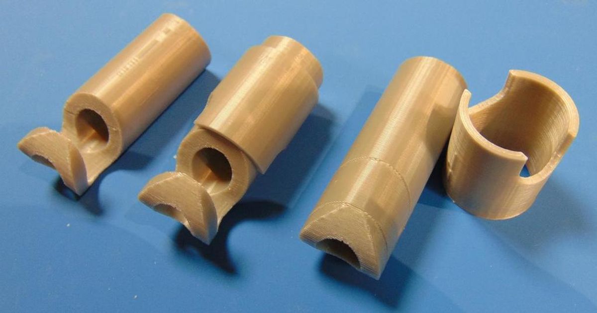 curtain rod holder by mavu Download free STL model