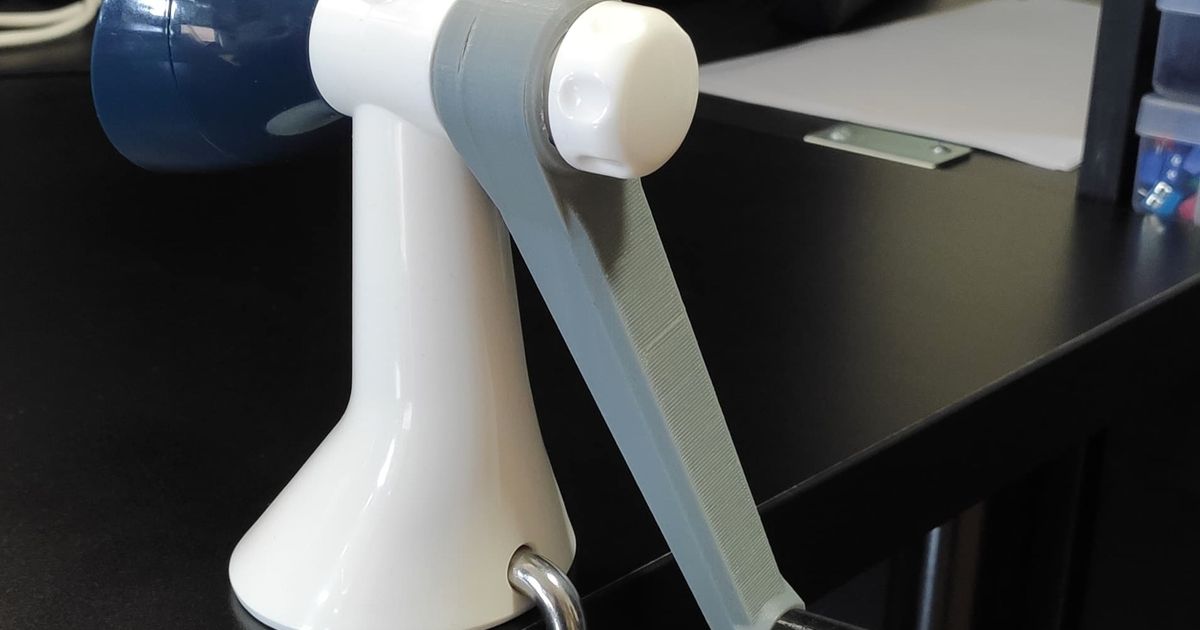 Crank handle for poppy seed grinder by Dark Download free STL