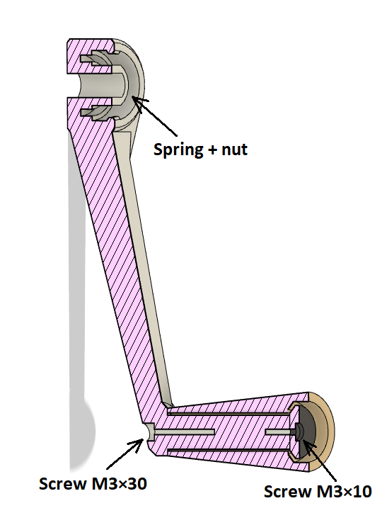 Crank handle for poppy seed grinder by Dark Download free STL