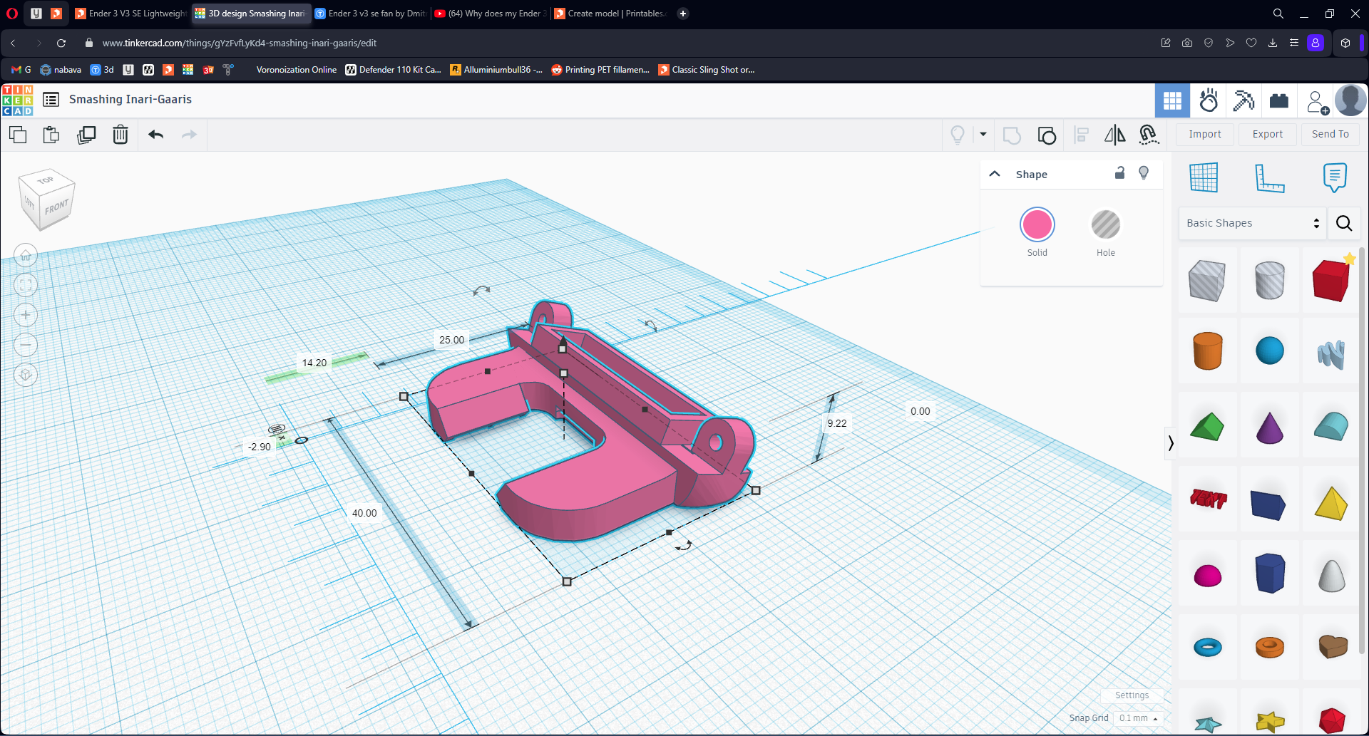 ender 3 v3 se fan mod by Stjepan Savic | Download free STL model ...