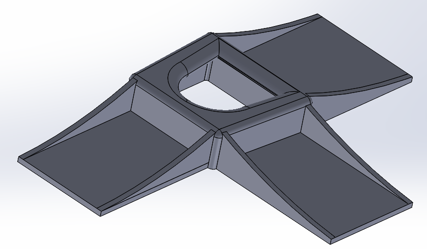 Toyota FJ Cruiser Hood Scoop Replacement Mounting Brackets by Itz_magic