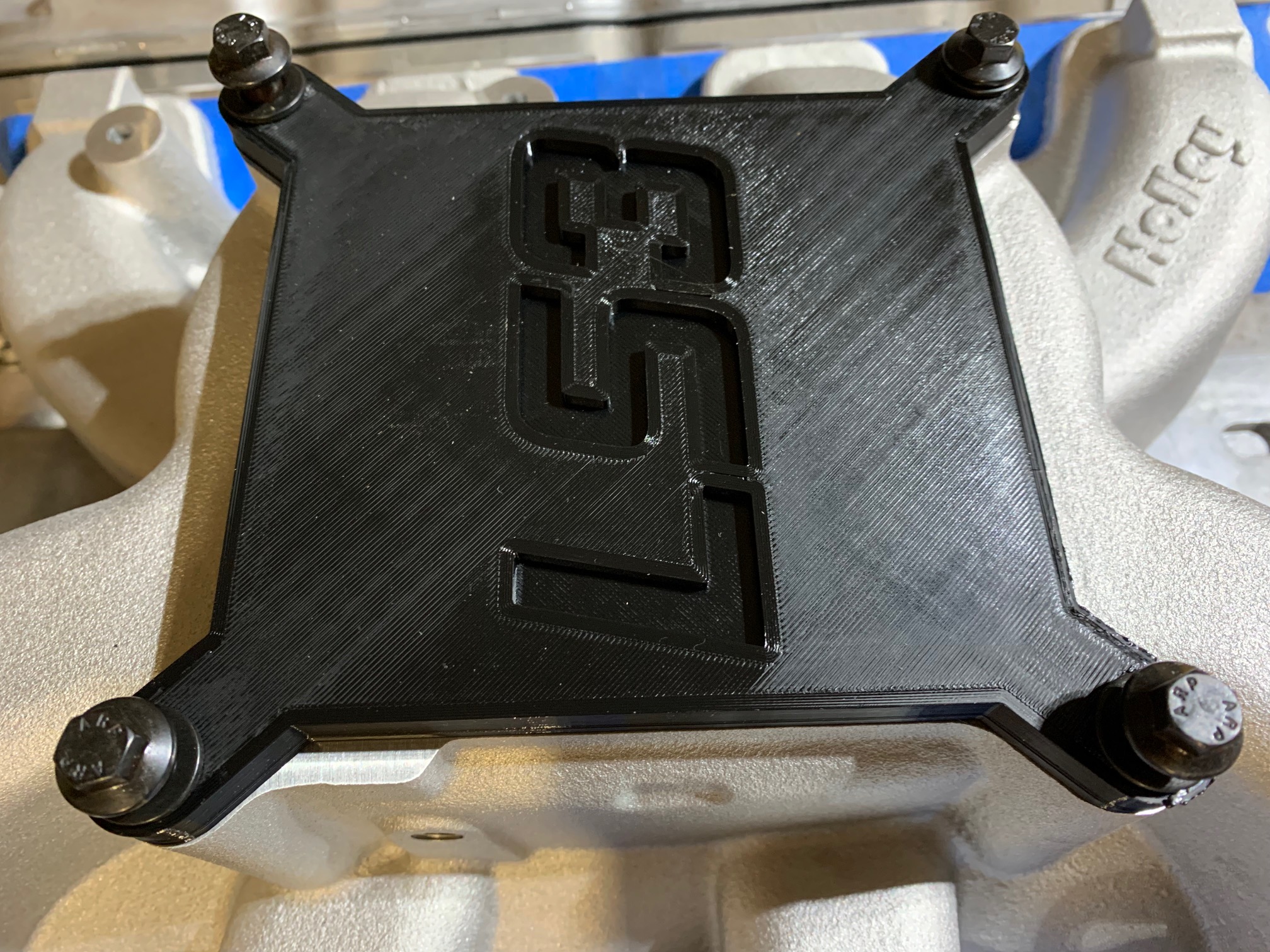 Holley 4150 Intake Manifold Block Off Plate by Don English Download