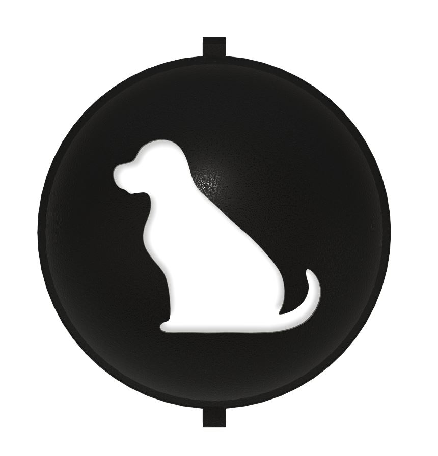 Golf - Golf Ball Stencil - Insert - Dog - Labrador - Marker